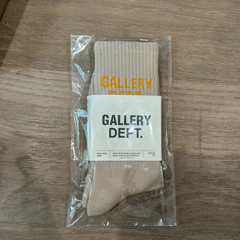 Gallery dept department logo socks